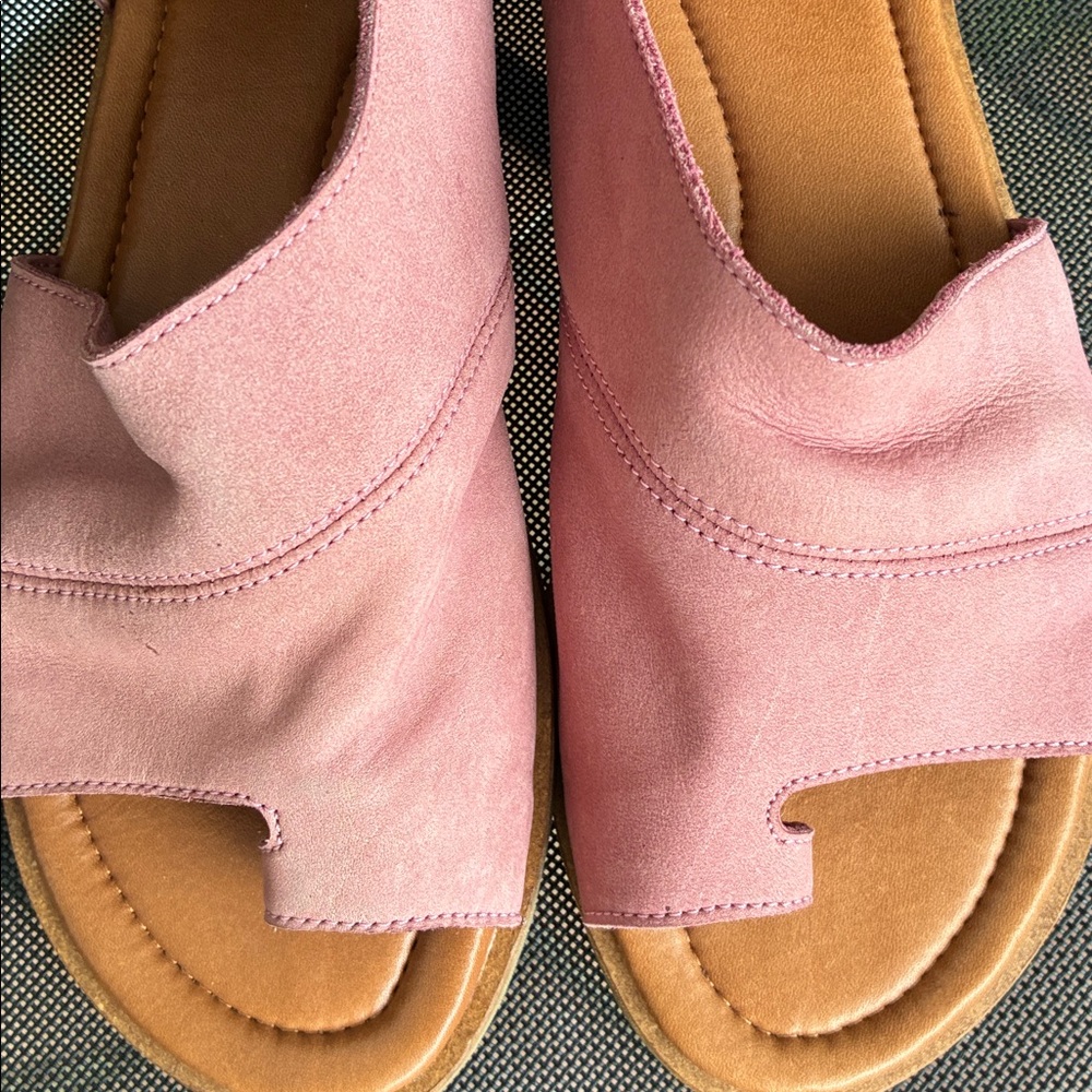 Sergio Tomani Sandals in Blush and Tan - 39 - Picture 7 of 7